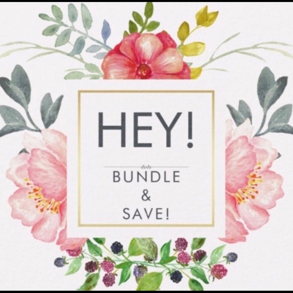 Free shipping when you bundle!! :)